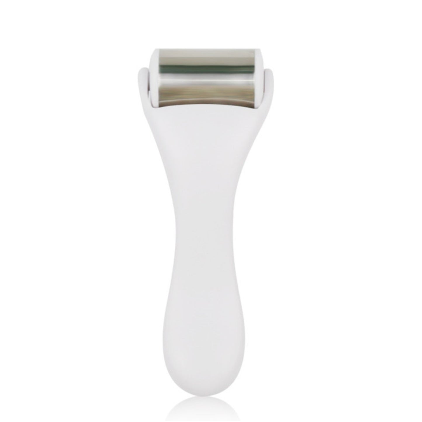 Rodillo blanco masajeador facial frio para skin care