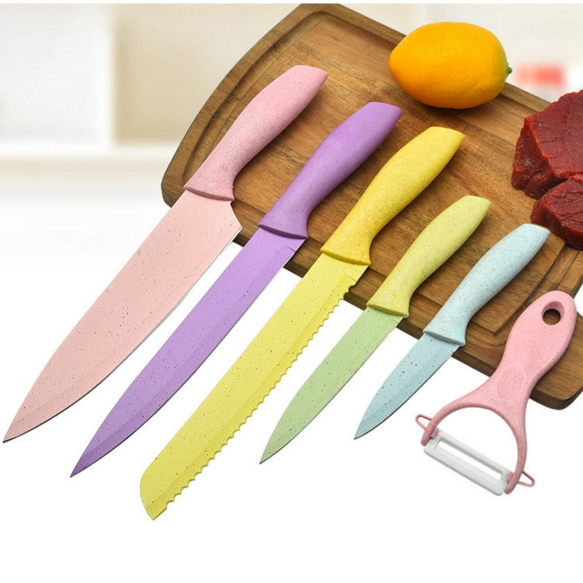 Set de cuchillos de colores