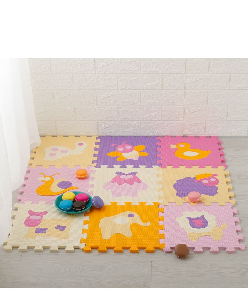 Protector de suelo interactivo para niñas