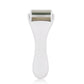 Rodillo blanco masajeador facial frio para skin care