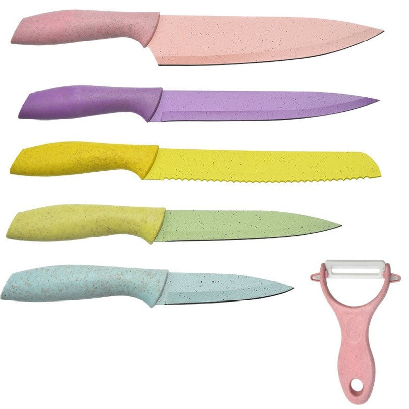 Set de cuchillos de colores