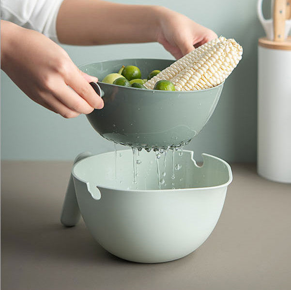 Escurridor de agua para frutas y verduras