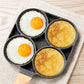 Sarten para desayuno con 4 huevos