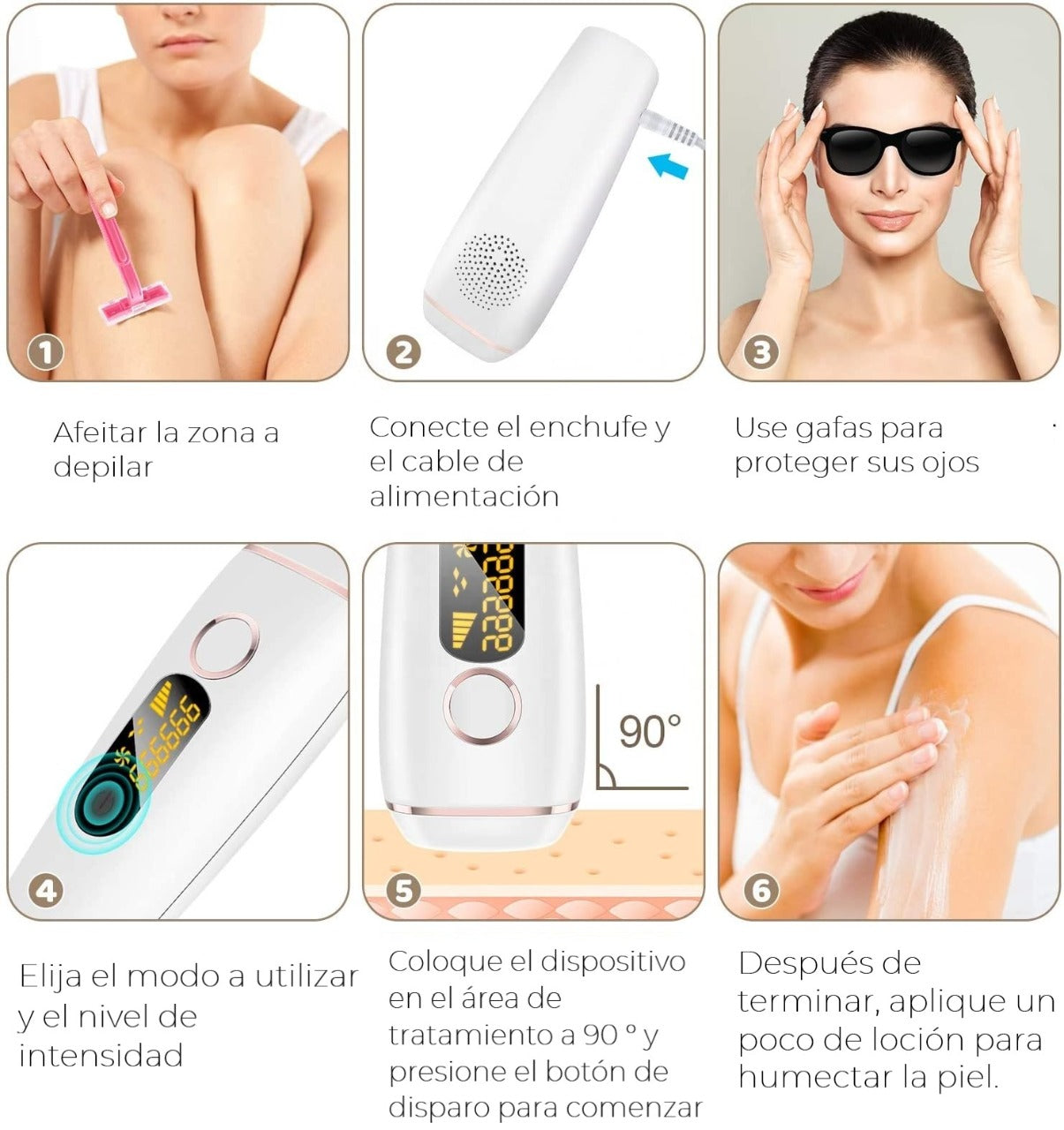 Depiladora IPL