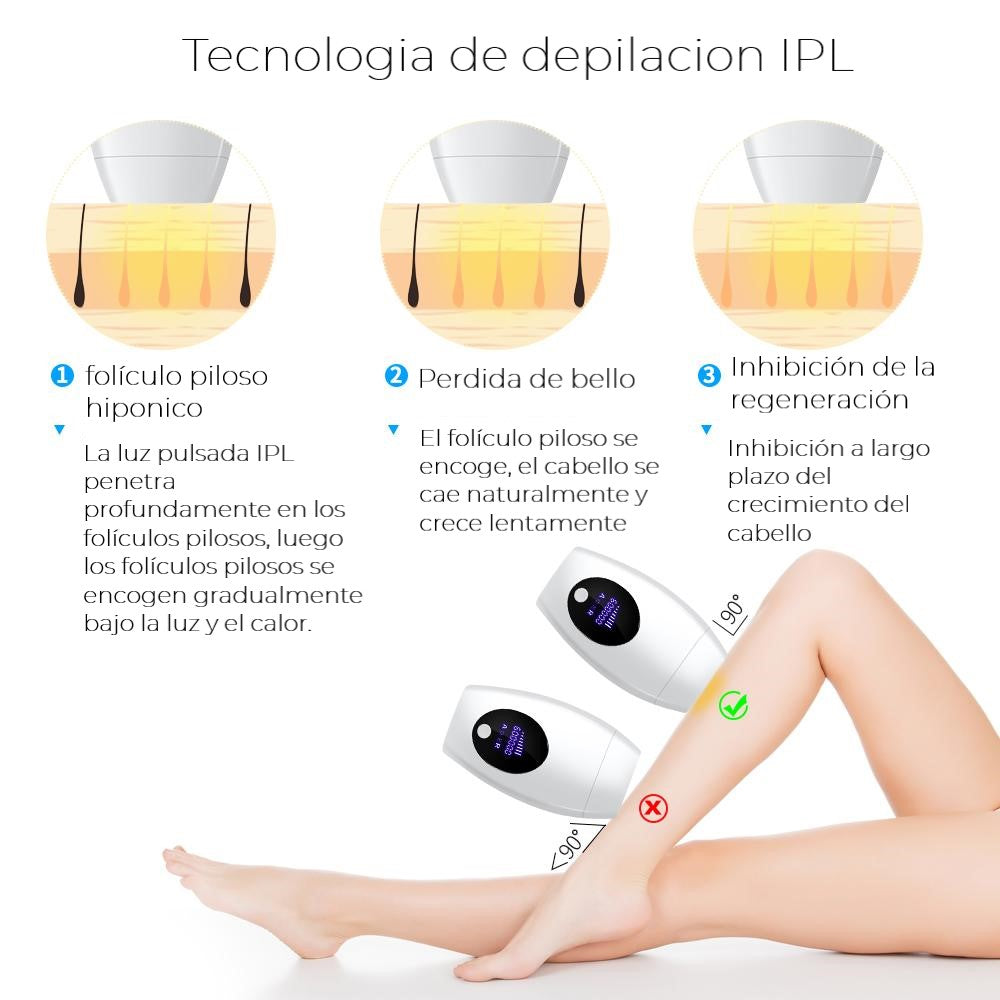 Depiladora IPL
