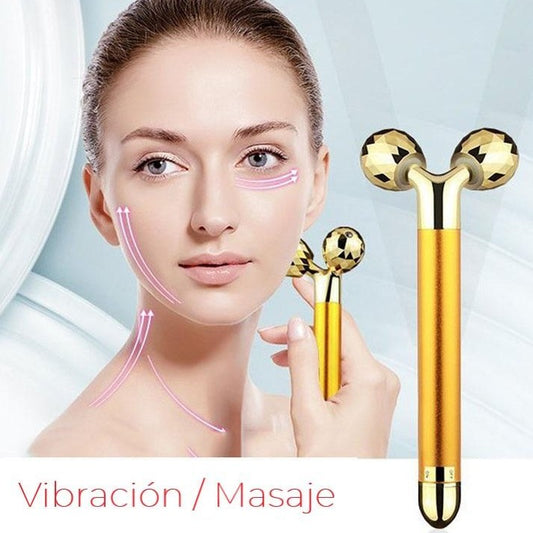 Barra vibratoria tonificante facial  para skin care