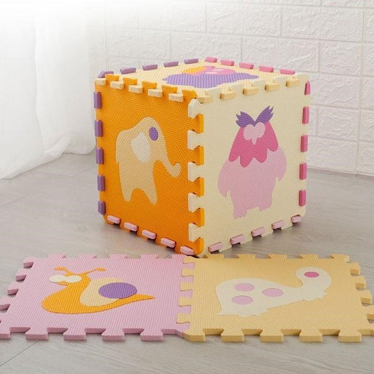 Protector de suelo interactivo para niñas